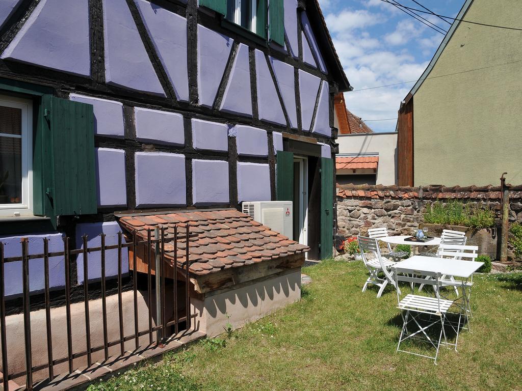 Gite Marcel Et Marianne Jardin Et Parking Privatifs Ebersheim Oda fotoğraf